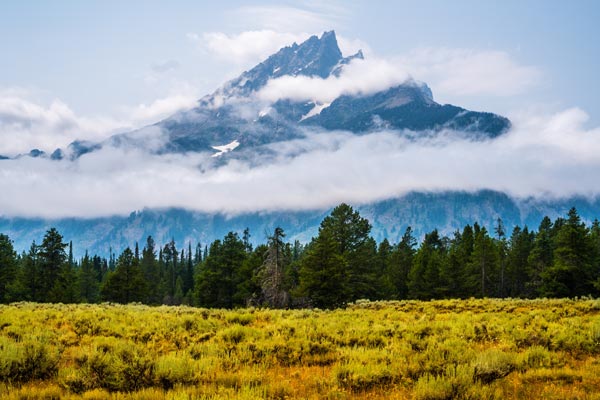 foggy mountain